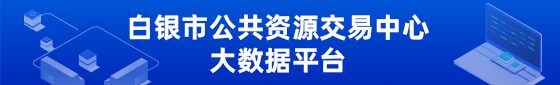 白银市公共资源交易中心大数据平台